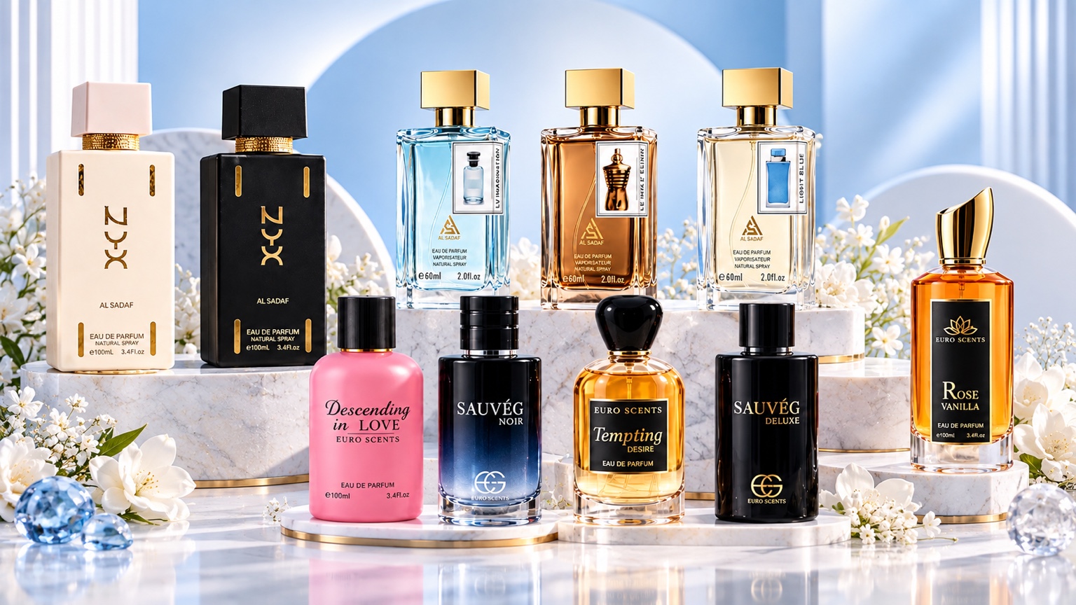 AL SADAF perfume collection