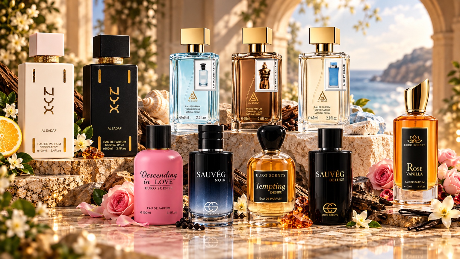 AL SADAF perfume collection
